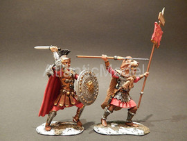 Солдатики 1/32 Conte Аквила Знамя легиона МЕТАЛЛ set 1 3