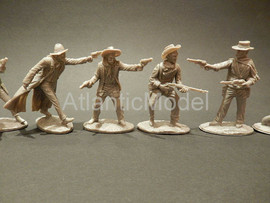 Солдатики 1/32 AUSTIN Герои вестернов Ковбои 8 шт. 4