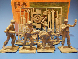 Солдатики 1/32 BUM Американская артиллерия 2МВ 5
