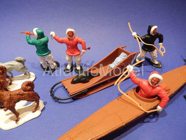 Солдатики 1/32 Timpo Эскимосы Девятый Оригинал 8