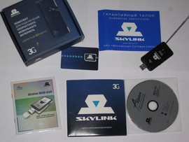 Модем Airplus MCD-650 полный комплект