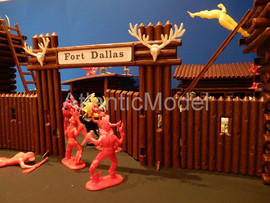 Солдатики 1/32 Hofler Форт Даллас Вестерн 8