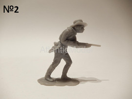 Солдатики 1/32 Hofler N2 Солдат с карабином серый