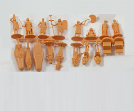 Солдатики 1/32 Atlantiс в Суде Фараона Египта 1/2