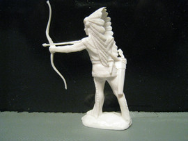 Солдатики 1/32 REISLER Индеец с луком Индейцы 3