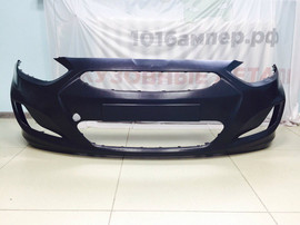 Передний бампер Хендай Солярис