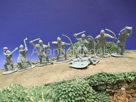Солдатики 1/32 CONTE Норманы set 2 и set 1 фигур 8 2