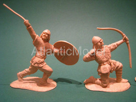 Солдатики 1/32 CONTE Викинги Три фигуры три позы