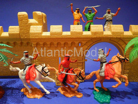 Солдатики 1/32 Timpo Арабы Пятый набор 6 фигур