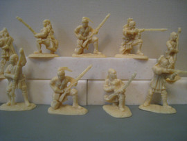 Солдатики 1/32 Armies in Plastic Чероки 12 Индейцы 4