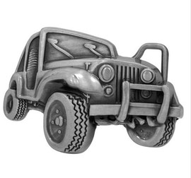 Пряжка для ремня Jeep Wrangler Off Road Silver