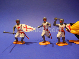 Солдатики 1/32 Timpo Рыцари Третий набор 7 шт 7