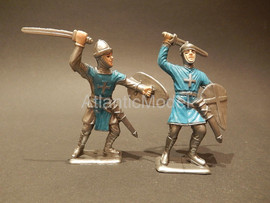 Солдатики 1/32 Supreme Два рыцаря крестоносца