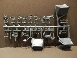 солдатики 1/72 Atlantic Полевой лагерь армии США. 8