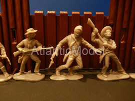 Солдатики 1/32 Hofler Индейцы ковбои солдат серый 4