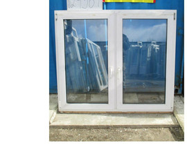 1300 (в) х 1500 (ш) БУ пластиковое окно № 24361 и много разных