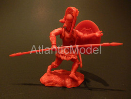 Солдатики 1/32 CONTE Набор первый Спартанцы Красны 8