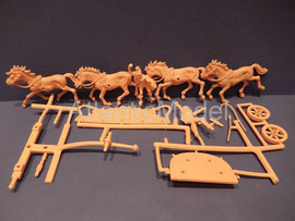 солдатики 1 32 Atlantic Квадрига Лошади оттенок 5 9