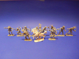 Солдатики 1/32 Hofler 7 Кавалерия Третий Серый 11 3