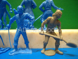 Солдатики 1/32 Marx Пираты Флибустьеры 10 шт 7 поз