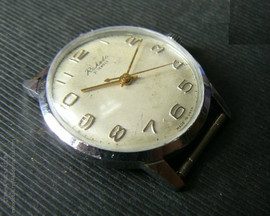 Часы наручные механические РАКЕТА «RAKETA» механизм 2609А.1 СССР 2