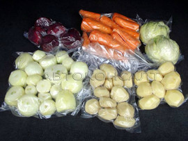 Овощи очищенные в вакуумной упаковке