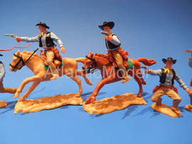 Солдатики 1/32 Timpo Ковбои Пятнадцатый набор 6 шт