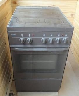 Электроплита Bosch HSS 200 KEU Стеклокерамика. Темнокоричневый ц