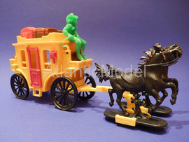 Солдатики 1/32 Hofler Дилижанс Третий набор Вестерн 3