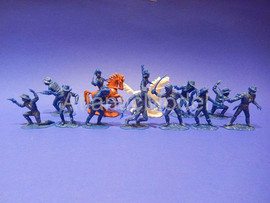 Солдатики 1/32 Hofler US Кавалерия Третий Синий 12 2