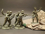 солдатики 1 32 exforсе Пехота винтовки каски атака