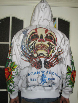 CHRISTIAN AUDIGER Толстовки со стразами 6