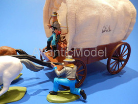 Солдатики 1/32 DSG Обоз армии Конфедерации ACW