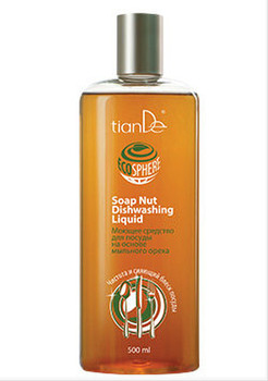 Средство для посуды на основе мыльного ореха