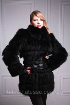 Шуба куртка с мехом жилетка меховая жилет меховый из меха черног