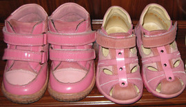 Ортопедическая детская обувь на девочку