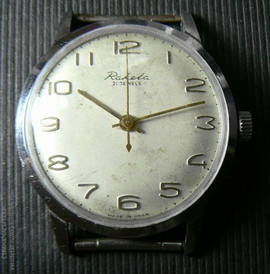Часы наручные механические РАКЕТА «RAKETA» механизм 2609А.1 СССР 4