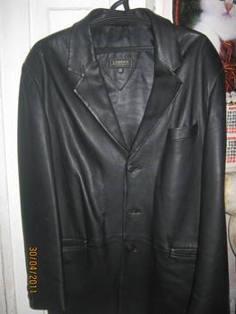 Продам пиджак кожаный р.56-58