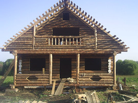 Срубы бань, домов, садовых домиков, на заказ