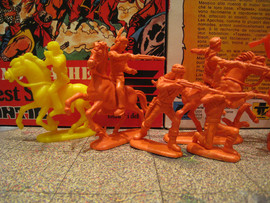 Солдатики 1/32 Atlantic Индейцы Джеронимо-Апачи N2