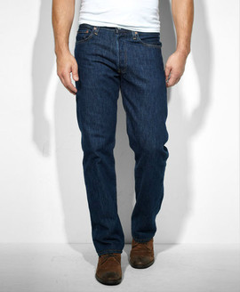 Джинсы Levis 501, Rinsed Indigo W31-W38