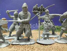 Солдатики 1/32 CONTE Норманны set1 Крисагон карлик