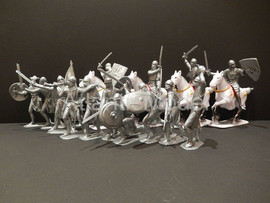 Солдатики 1/32 Jecsan Рыцари Рыцарские походы 15 8