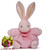 Кролик Kaloo мягкая игрушка Small Pink Rabbit Высота 18 см Коллекция K