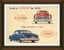 Багетный винтажный постер Lincoln Cosmopolitan 1949. Модификация: Базо