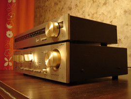 Винтажный комплект усилитель и тюнер Luxman. 5