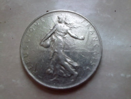 французская монета