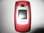 Samsung E380 Red Pearl Silver
