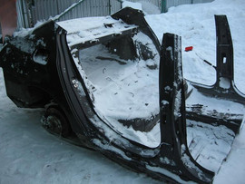 для бмв 525 е60 2003г. продам заднюю часть кузова