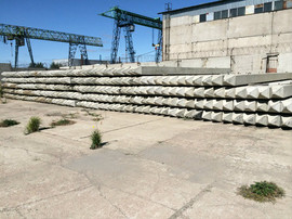 Сваи 10 метров, Ж/Б забивные. Бесплатная доставка г. Омск